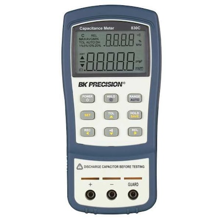 B&K Precision 830C Handheld Capacitance Meter, LCD