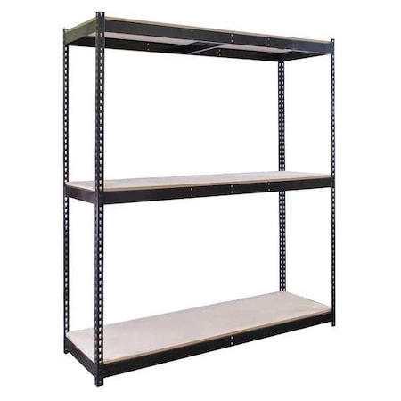 Hallowell DRHC482484-3S-P-ME Boltless Shelving Unit, 24