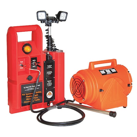 AIR Systems Intl ERVK-15DC Confined Space Kit, Emergency Response