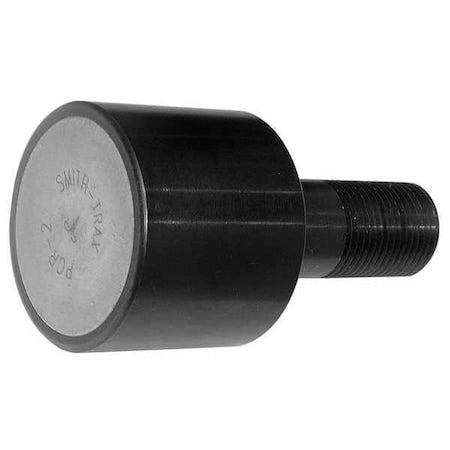 Smith Bearing PCR-4-1/2 Track Roller, Stud, Roller Dia. 4-1/2 In.