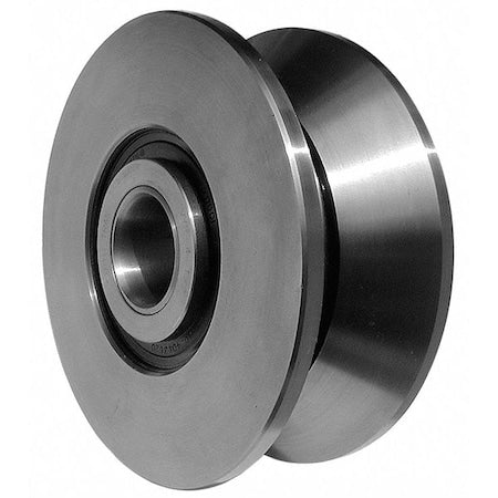 Smith Bearing VYR-8-1/2 Track Roller, Yoke, Dia 2-3/4 In., V-Groove