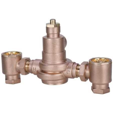 Powers 1 1/4 x 1 1/4 LFMM433-1 Mixing Valve, Brass, 110 gpm
