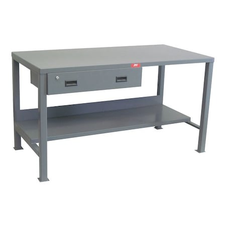 Jamco UN372GP Heavy Duty Fixed Work Bench, Steel, 72