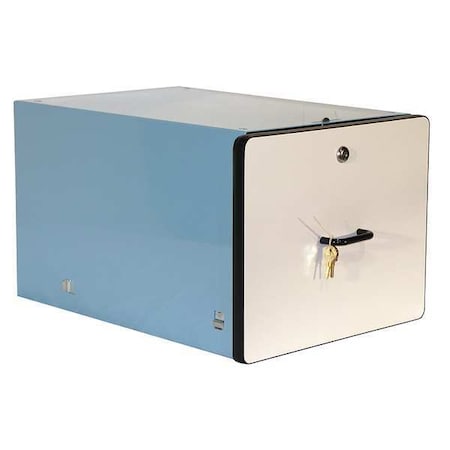 PRO-Line MDS12-L14 Drawer, Bl, 12 in H, 100 lb Cap, Steel