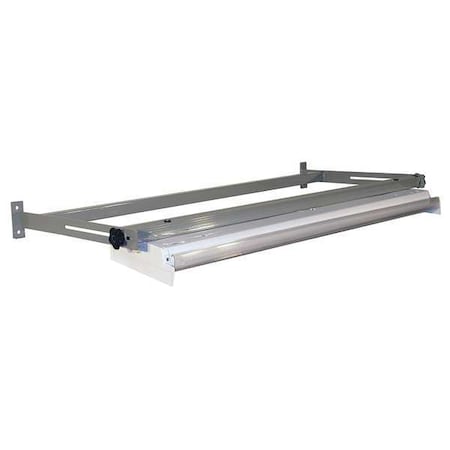 PRO-Line OLF60-A31 Overhead Light/Frame, 60W x 12D x 6H, Gray