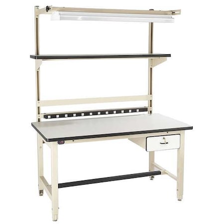 PRO-Line BIB3 Bolted Workstation, Laminate, 72