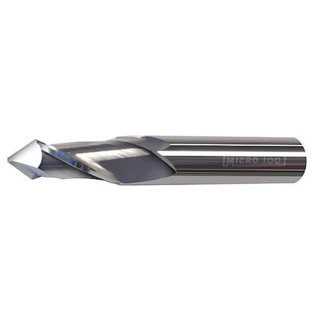 Micro 100 DM-625-290X Carb End Mill, 5/8 In, 2FL, CC, AlTiN Coat