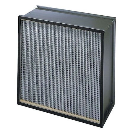 Koch Filter H66A1X1 Filter, HEPA99.97, Galvanized, 24x24x12, DTF