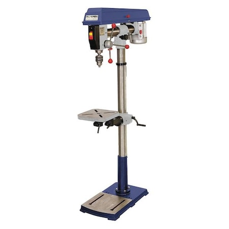 Palmgren 9680342 Radial Arm Drill Press, 5 Speed Floor Step