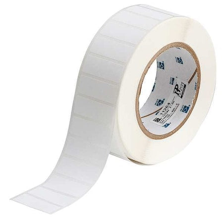 Brady THT-155-490-3 Label, White, Labels/Roll: 3000