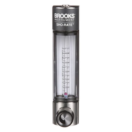 Brooks 1250AD6042ALSVV Flowmeter, Air, .1 to 1 LPM, Glass