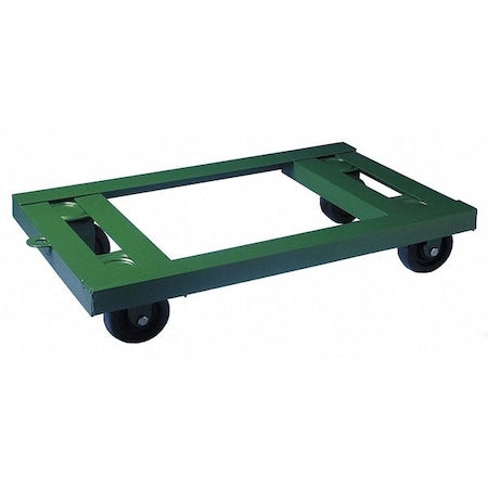 Fairbanks LU-1627-4HR Gnrl Purpose Dlly, 5 in, 27 in, Grn, Steel, 1,600 lb