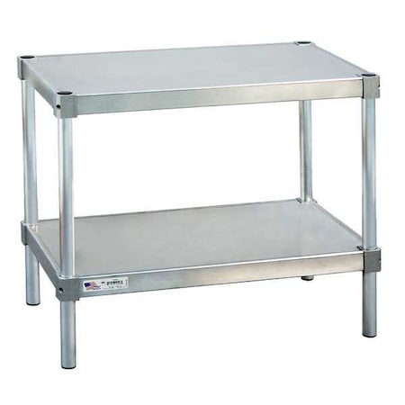 NEW AGE Industrial 21530ES24P Fixed Work Table, Aluminum, 30
