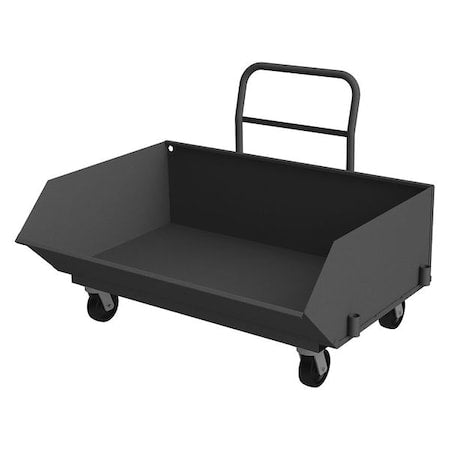 Durham MFG HT-LP-3854-95 Hopper Truck, Low-Profile, 2000 lb, 38 x 24