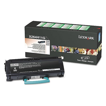 Lexmark X264H11G High Yield Toner Cartridge, Black