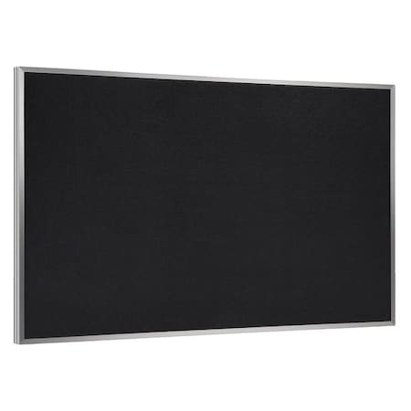 Ghent ATR34-BK Bulletin Board, Rubber, 36H x 48W In