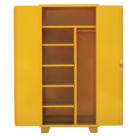 Jamco ML236YP Storage Cabinet, 35 9/10 gal Capacity, Floor Cabinet, Yellow