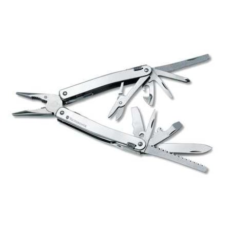 Victorinox Swiss Army 3.0224.L Multi-Tool, 10 Tools, 27 Functions, 4 In, SS