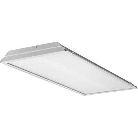 Lithonia Lighting 2GTL 4 60L EZ1 LP835 Recessed Troffer, 4 ft L, 6218 lm, 48.7W