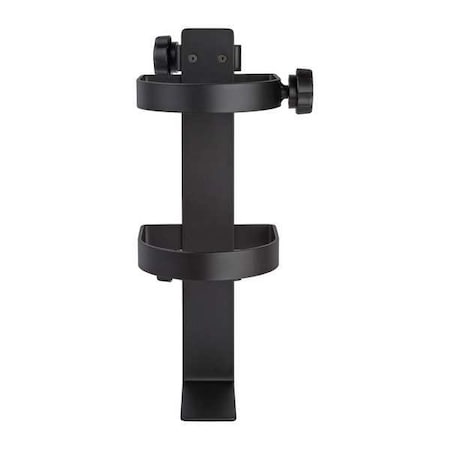 Smartstack R105P04 Single Tank Holder, Pole Mounted, Black