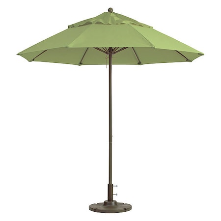 Grosfillex 98842431 Windmaster Umbrella, Pistachio, 9 Ft