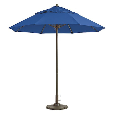 Grosfillex 98829731 Windmaster Umbrella, Pacific Blue, 9 Ft