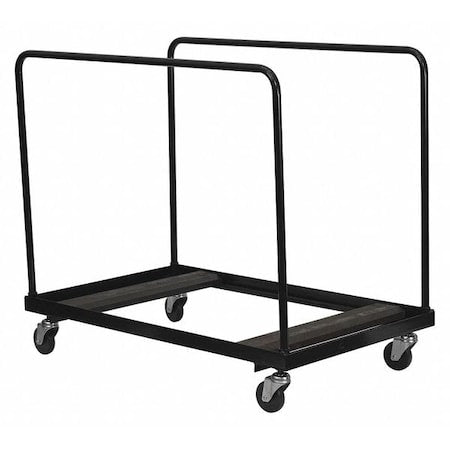 Flash Furniture NG-DY60-GG Dolly for Round Fold Tables, Black