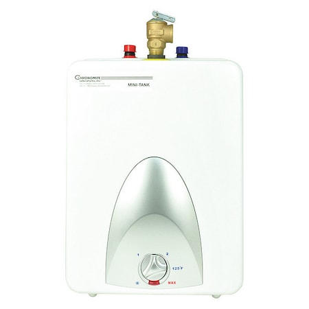 Chronomite CMT-2.5 2.5 gal Mini Tank Electric Water Heater, Single Phase 14.5 in H
