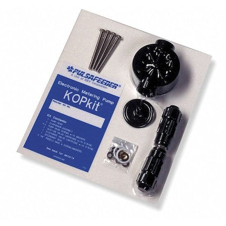Chem-Tech KX100-BAA8 Pump Head Repair Kit, For1AKE7, PVC, 3/8 in CONN