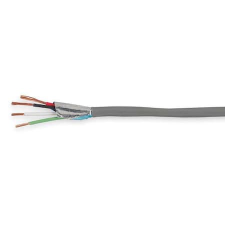 Carol E2004S.18.10 Comm Cable, Shielded, Riser, 22/4, 500 Ft.