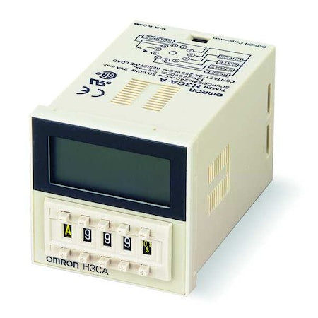 Omron H3CA-A Multifunction Time Delay Relay, Square, 8 Functions 240V AC, SPDT