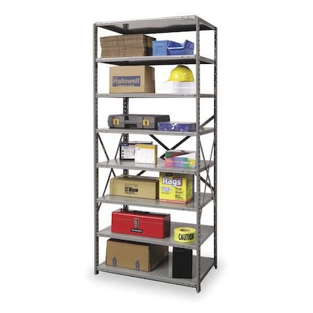 Hallowell 4513-12HG Metal Shelving Unit, 12