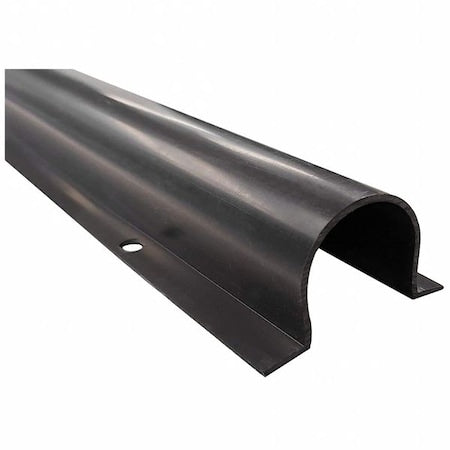 Electriduct SR-WG-150-6-20PK-BK Wire Guard, 1-7/16 in H, 120 ft L, 1-1/2 in W, 1 Channel, PVC, Black