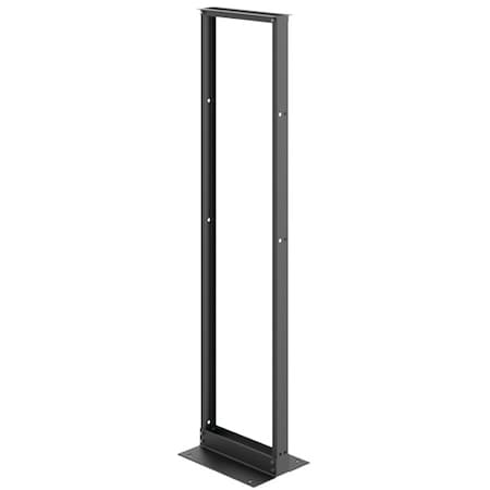Nvent Hoffman EDR19FM45U Rack, Frame, Aluminum, 84 in Hx2.25 in Lx15 in W