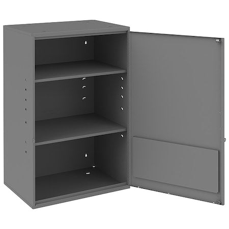 Durham MFG 056-95 Wall Storage Cabinet, 20 in W x 14 1/4 in D x 32 3/4 in H, 125 lb Load Capacity, 2 Shelves