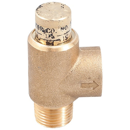 Watts 3/4 530-C Pressure Relief Valve, Brass, 150 psi
