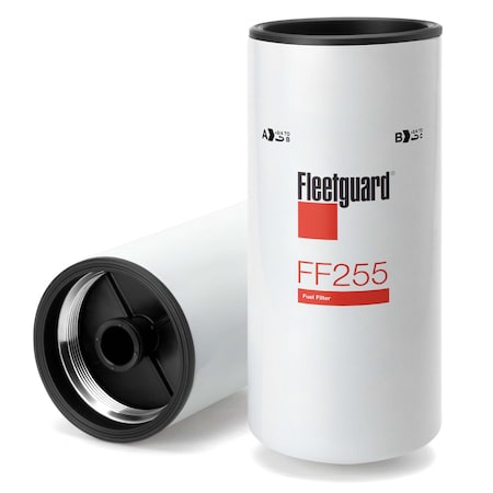 Fleetguard FF255 Fuel Filter, Cellulose, Vehicle Specific