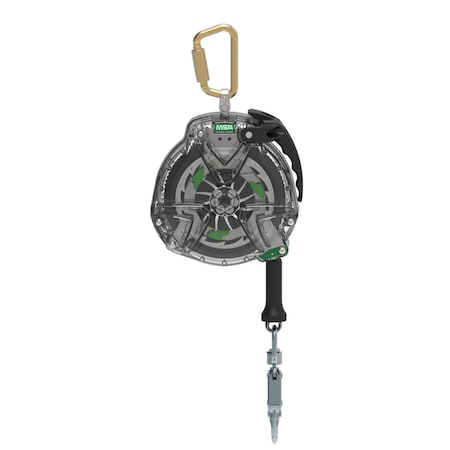 MSA Safety VTOHR-151-ME-A Self Retracting Lanyard; Synthetic Rope