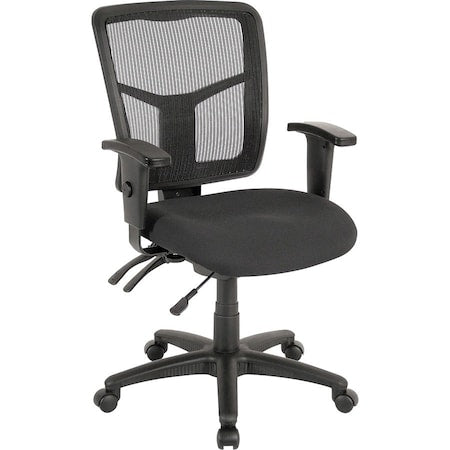 Lorell LLR86201 Executive Office Chair, Black, Mesh