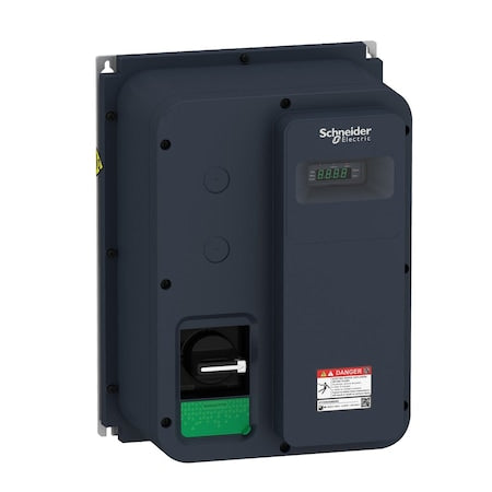 Schneider Electric ATV320U02M2WS Variable Frequency Drive, Black/Green