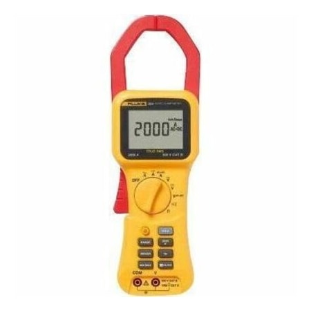 Fluke FLUKE-355 Digital Clamp Meter, Backlit, 1,400 A, 2.9 in (74 mm) Jaw Capacity, CAT IV 600V Safety Rating