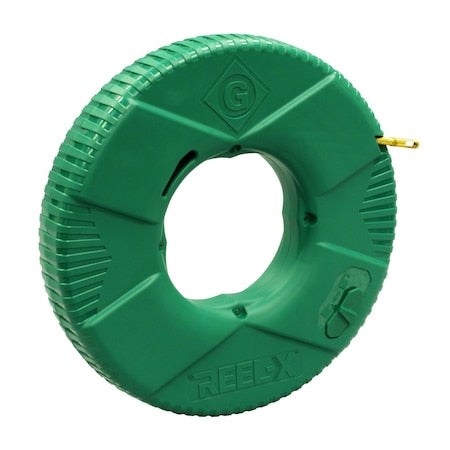 Greenlee FTXF-100 Fiberglass Fishtape, 100 ft, Non-Conductive