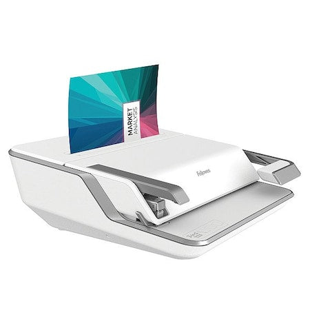 Lyra LYRA 3-IN-1 Binding Machine, Manual, Gray/White
