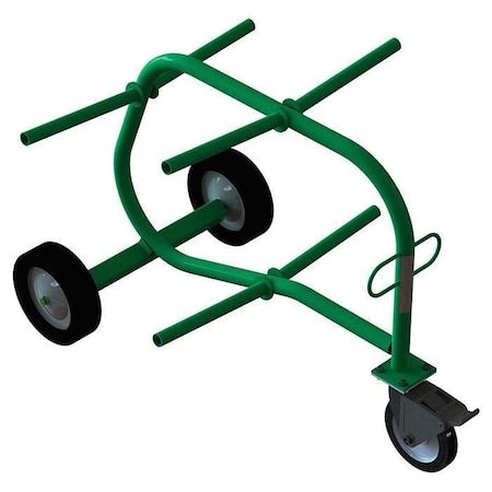 Greenlee 909 Wire Caddy, Wheeled, 6 Spindle, 225Lb Cap
