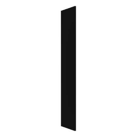 Hadrian X41014-211 Partition Pilaster, Black, 14 in W
