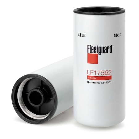 Fleetguard LF17562 Oil Filter, Cellulose, Vehicle Specific