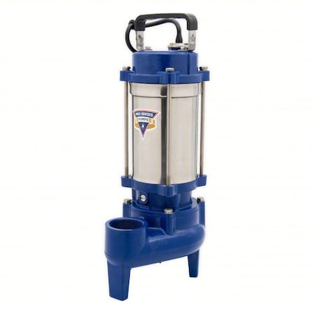 PRO Series Pumps E7105-NS Sewage Ejector Pump, 10 ft, 1 hp, Single, 115V AC