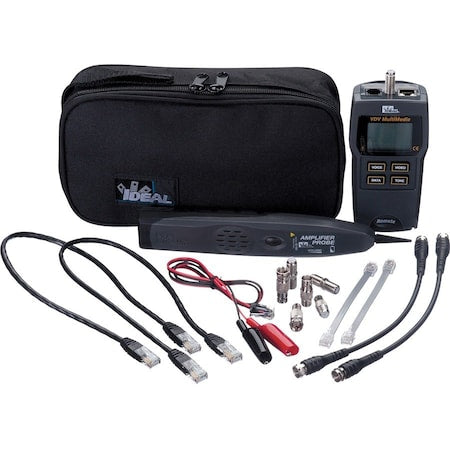 Ideal 33-866 TTT Kit, RJ-45, RJ-11, F-Type Adapter