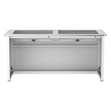 Versadesk DV6024-WW Computer Desk, 24 in D X 31 in H, 60 in W X