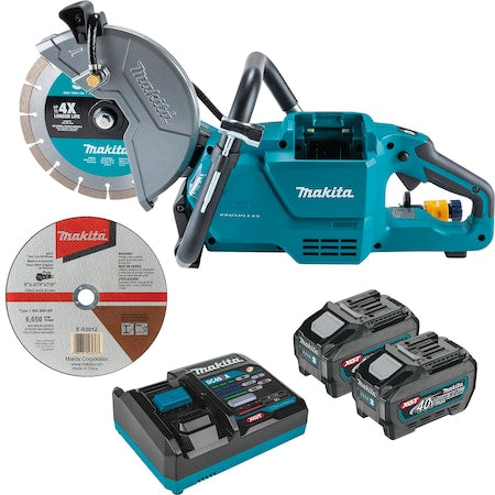 Makita GEC03T Power Cutter Kit, Brushless Cordless, 9 in
